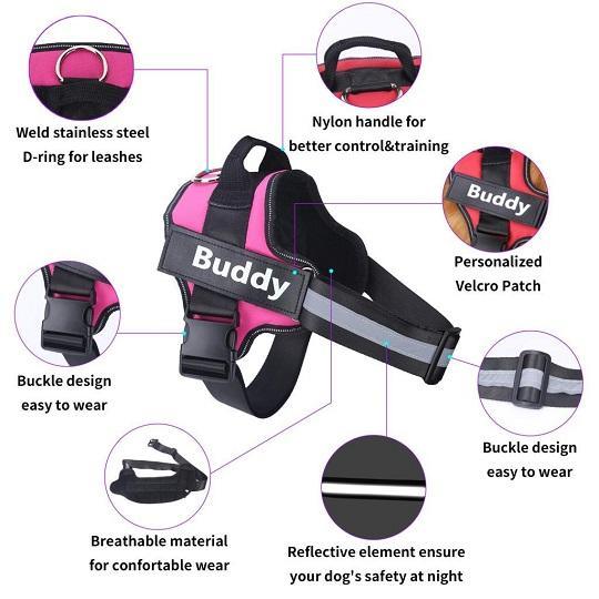 Load image into Gallery viewer, Personalised Dog Harness Vest

